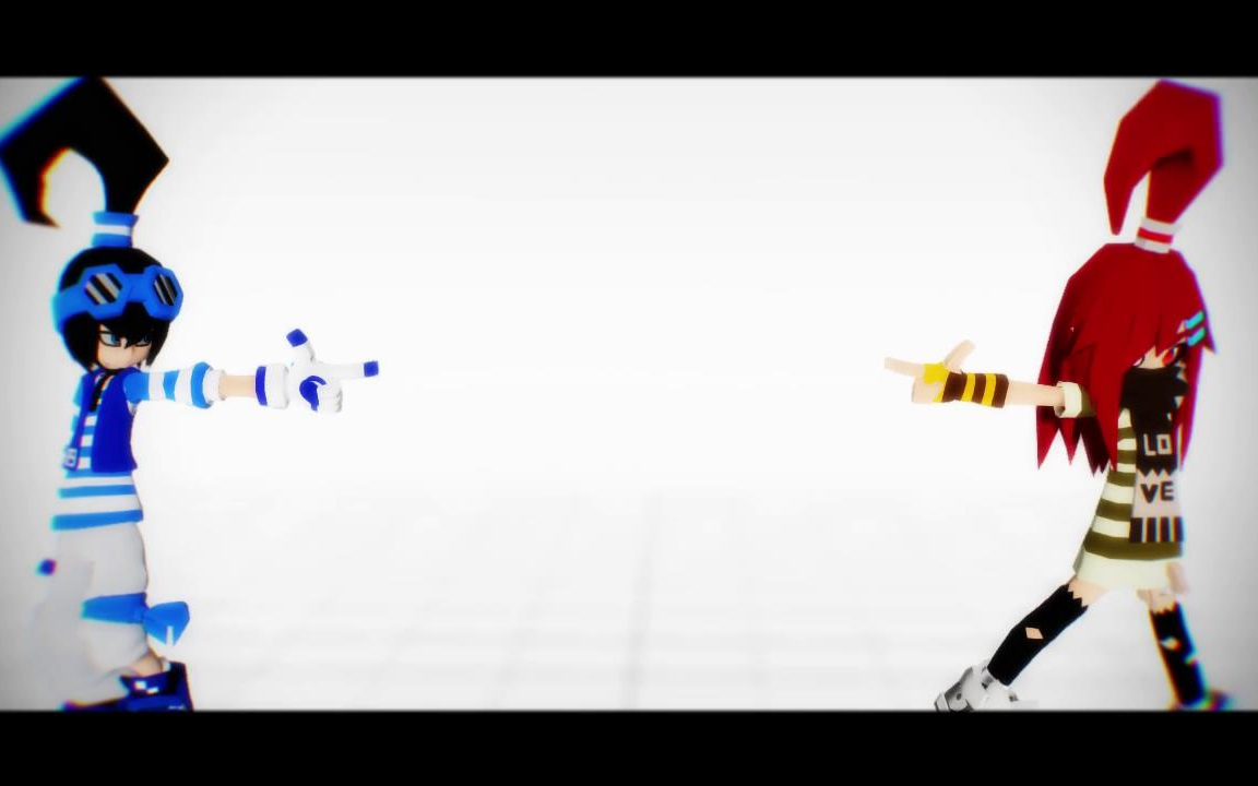 【凹凸世界mmd】呆毛姐弟的留堂老师