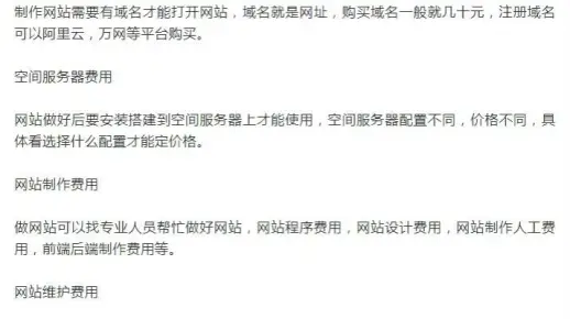 网站制作需要多少钱？