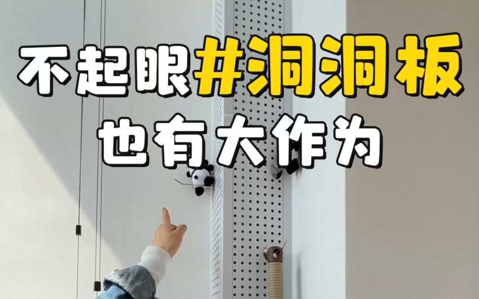 不起眼的洞洞板，也有大作为#洞洞板 #阳台包管 #上海设计装修