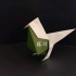 【折纸教程】折纸几何鸟教程
