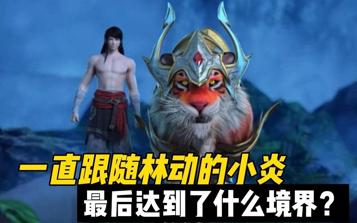 《武动乾坤》一直跟随林动的小炎,最后达到了什么境界?