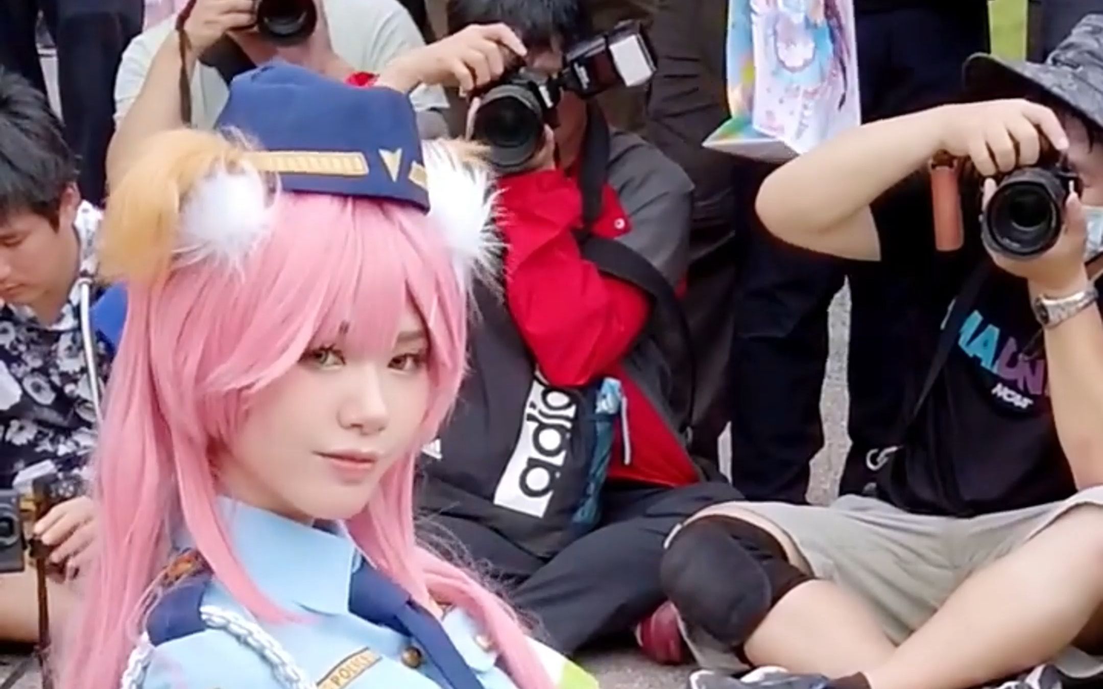 Comic-Con / FGO policewoman Tamagotchi