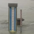 受台风“灿都”影响，黄浦公园水文站水位明显上涨