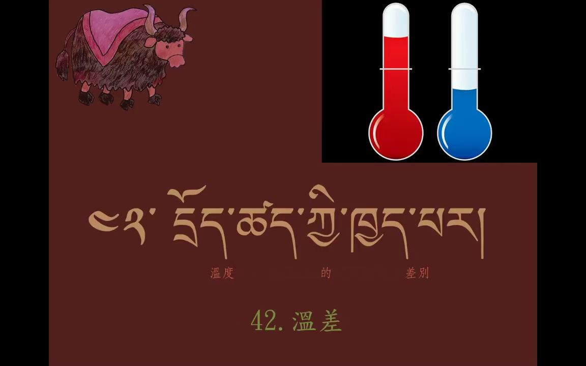 德祺書坊 學說藏語300句 13.天氣