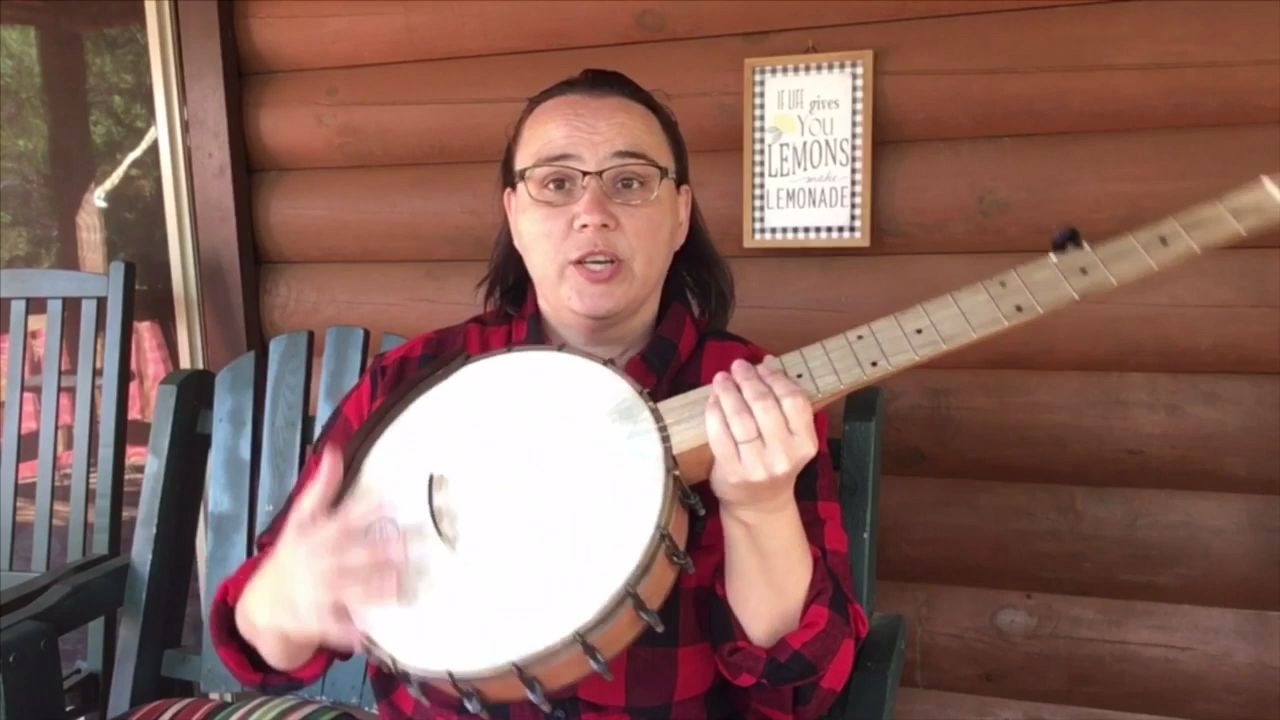 Parts of a banjo _ Clawhammer banjo lessons_哔哩哔哩_bilibili