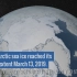 【NASA带翻译】北极冰盖一年中的变化情况