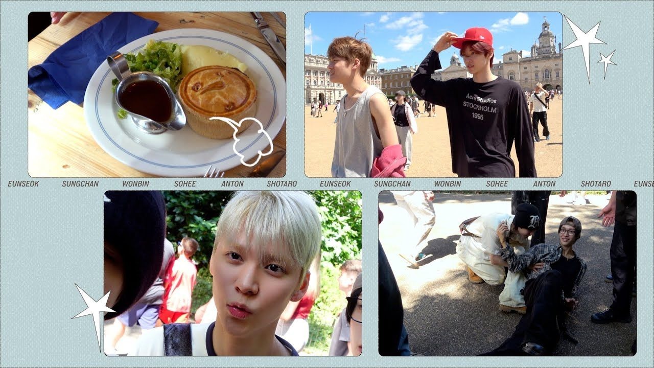 【RIIZE 中字】拉椅子伦敦官方VLOG｜看大本钟&Fish and chips吃播