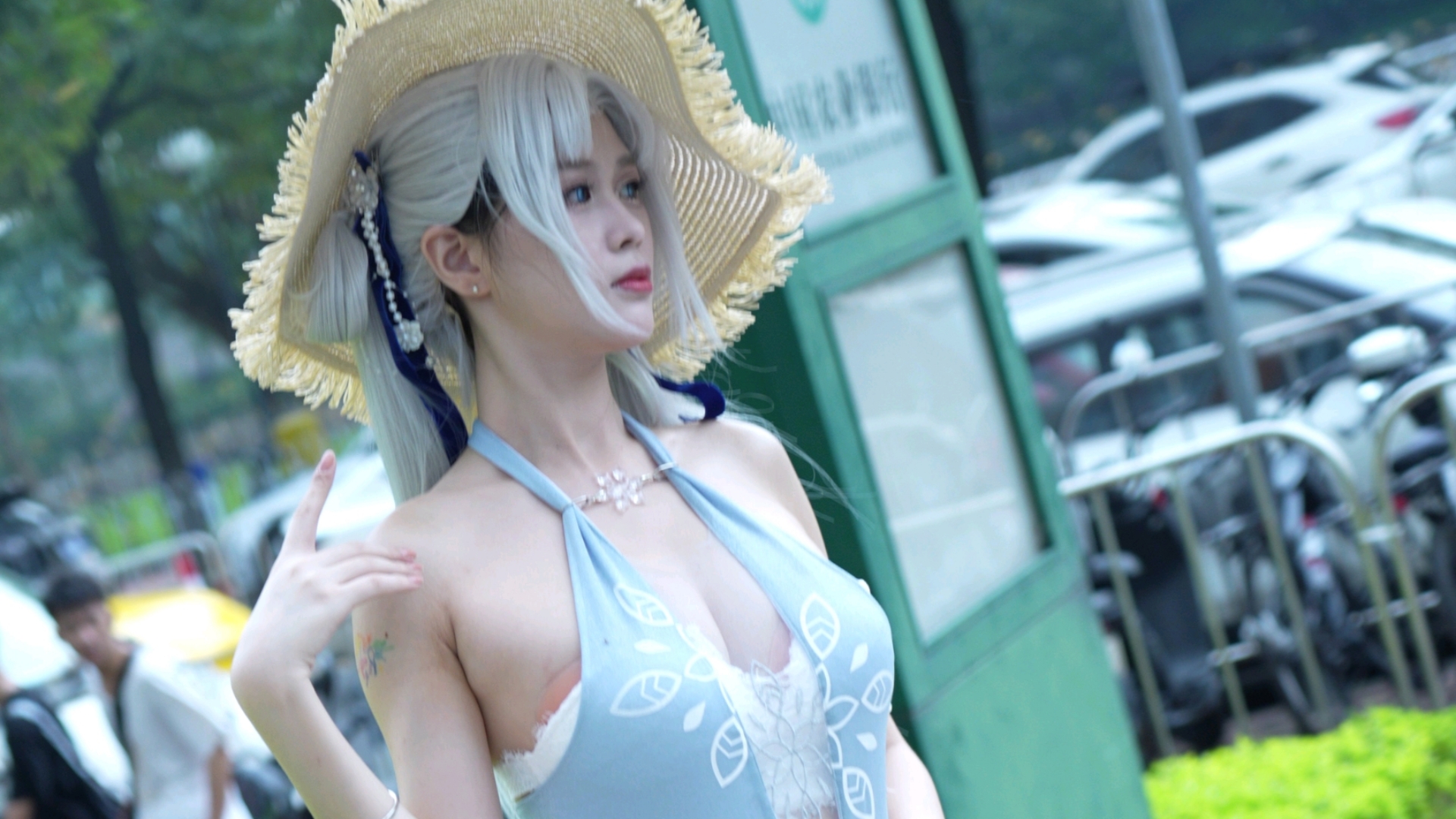 [Eternal Hijacking Infernal Gu Qing Han] - cosplay swimsuit swimsuit, tall and long.