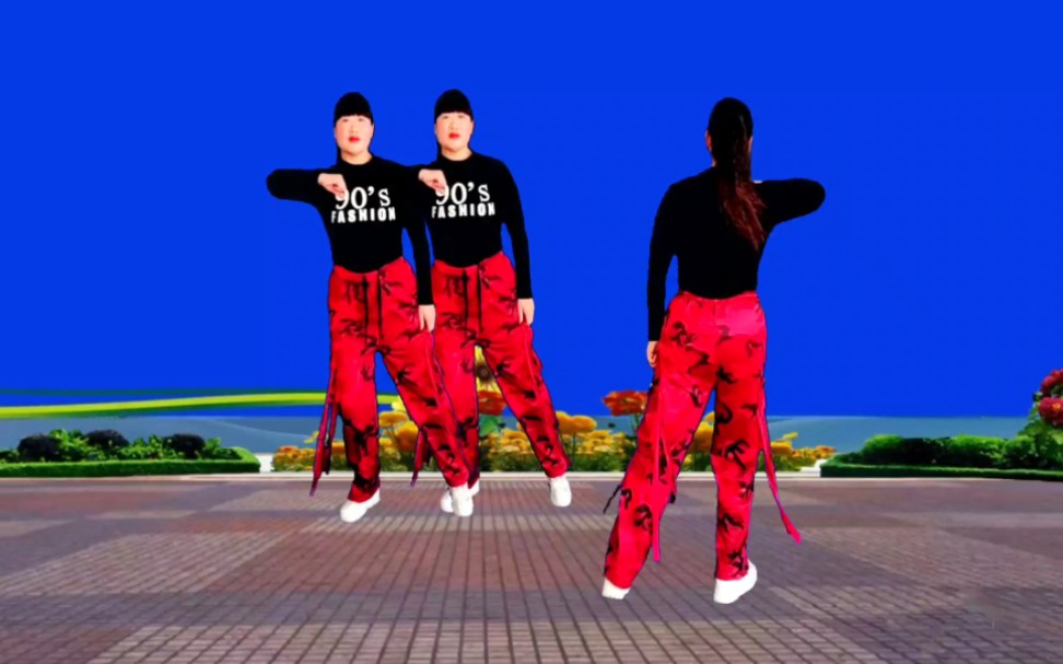 火爆流行广场舞《两手空空心空空》正反面演示，歌醉舞美醉人心扉