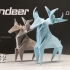 【折纸】教你用一张纸，折出超级可爱的驯鹿！详细折纸教程