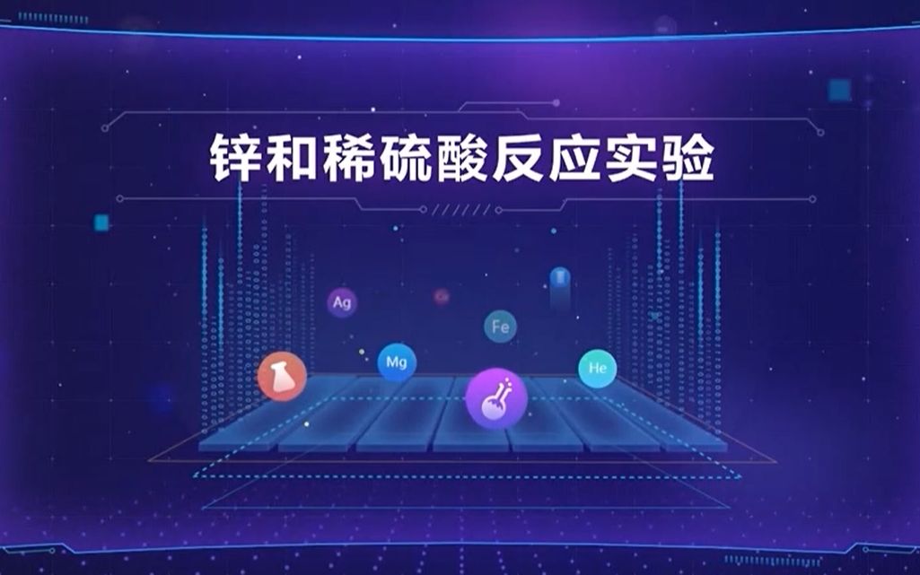 锌和稀硫酸反应实验