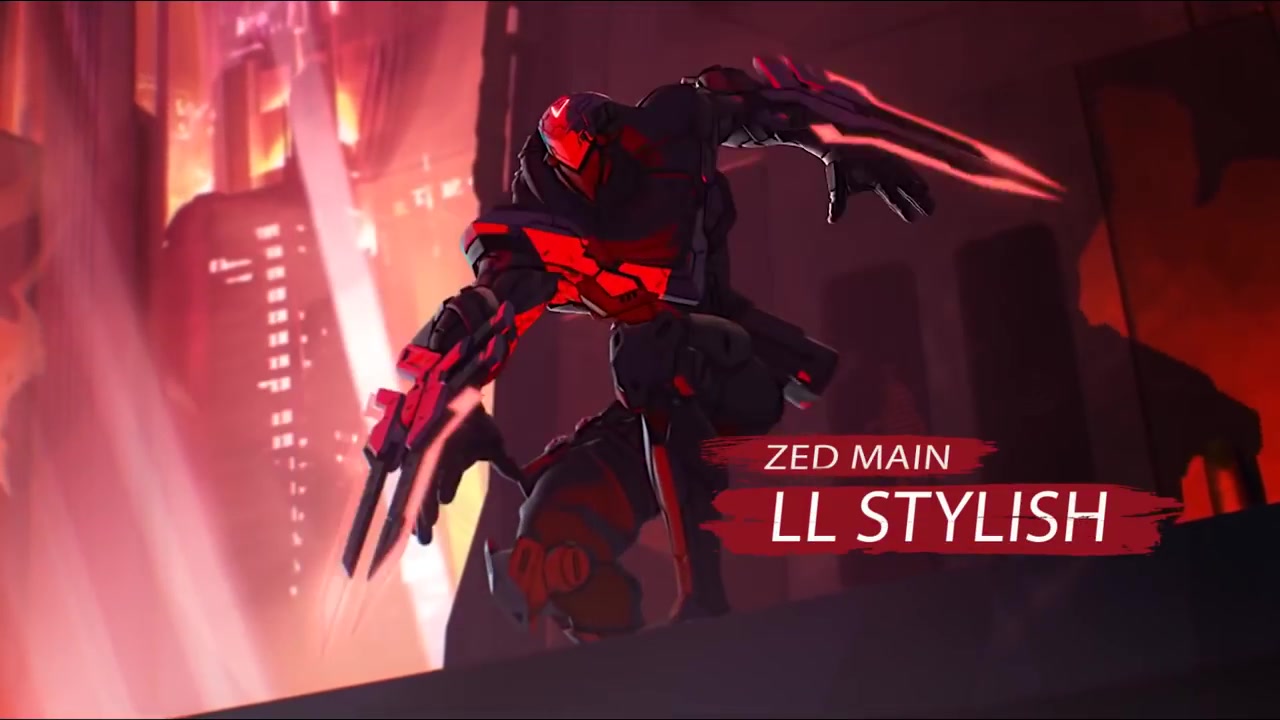 英雄联盟lol劫蒙太奇llstylishzedmontage