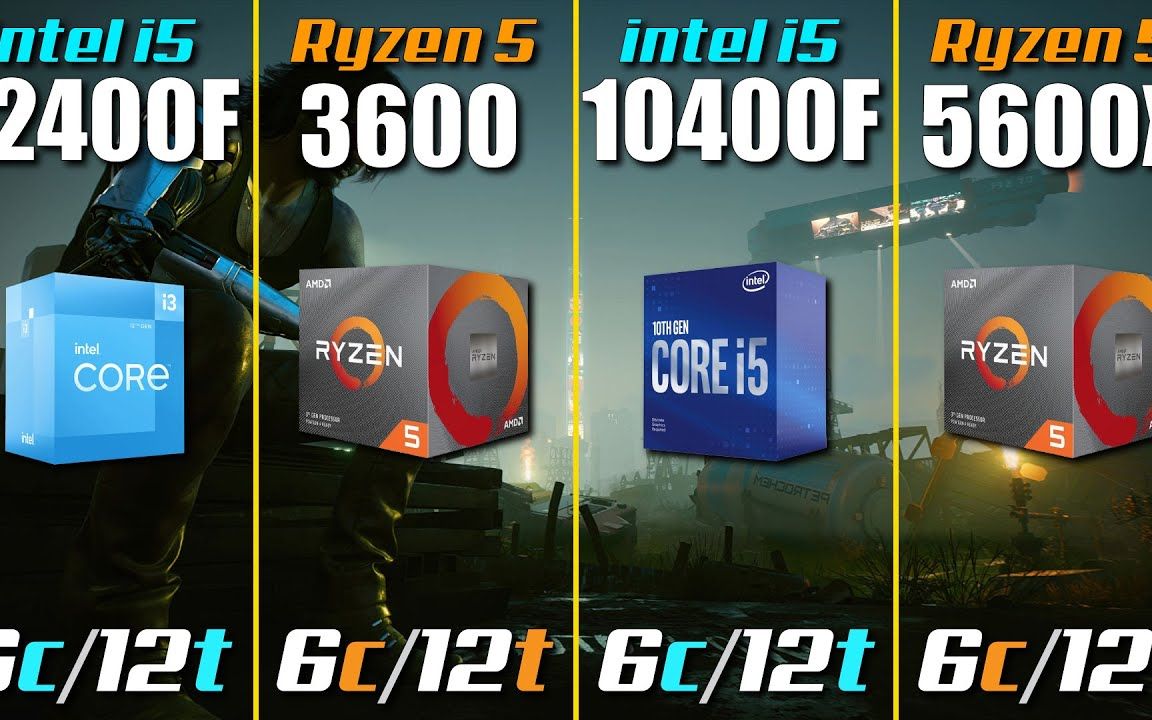 Ryzen 5 5600G vs Intel i5 10400F 