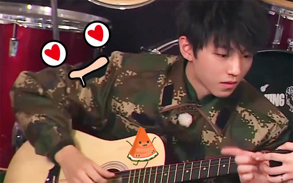 【高能少年团2】王俊凯一把吉他一首歌，深情弹唱《告白气球》