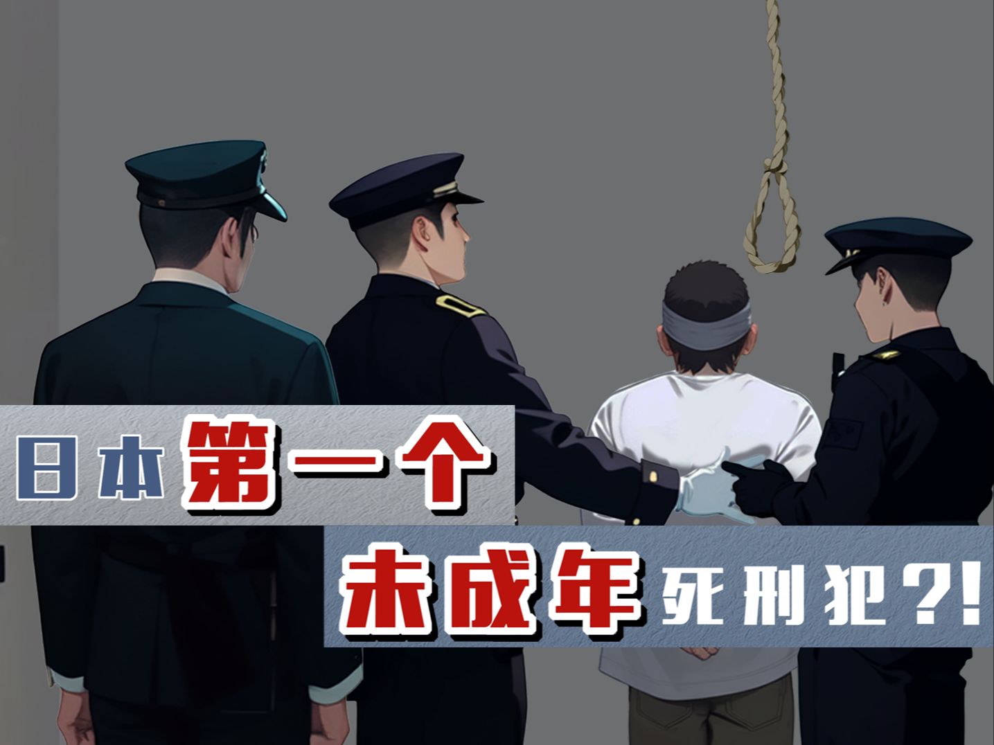 日本第一个未成年死刑犯！