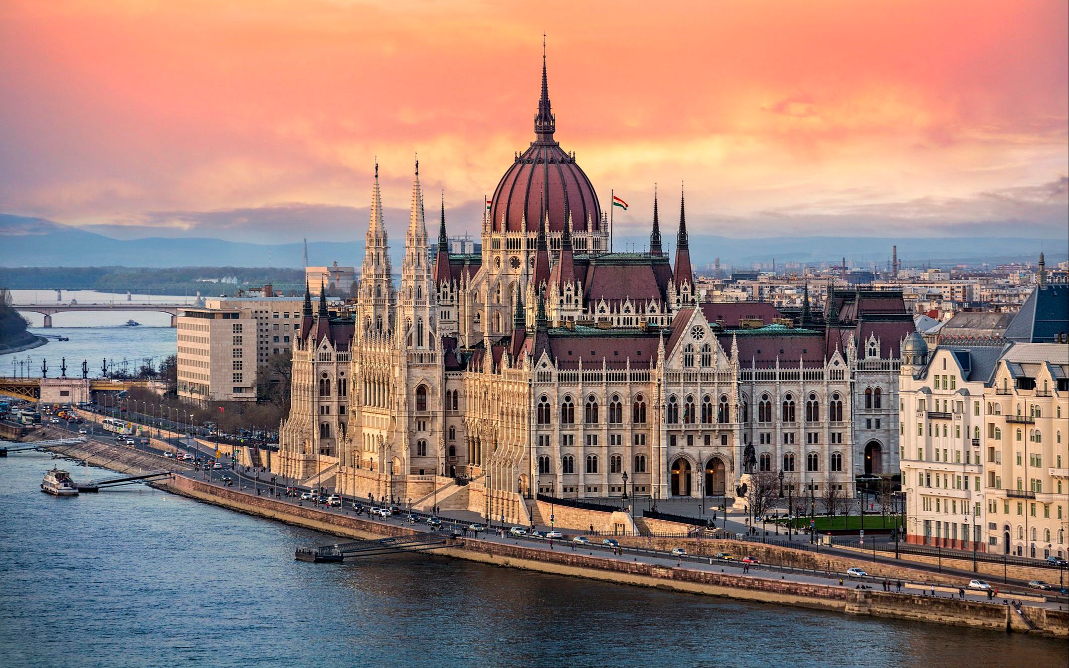 匈牙利首都布达佩斯风景 - 电脑壁纸 - 网页图库