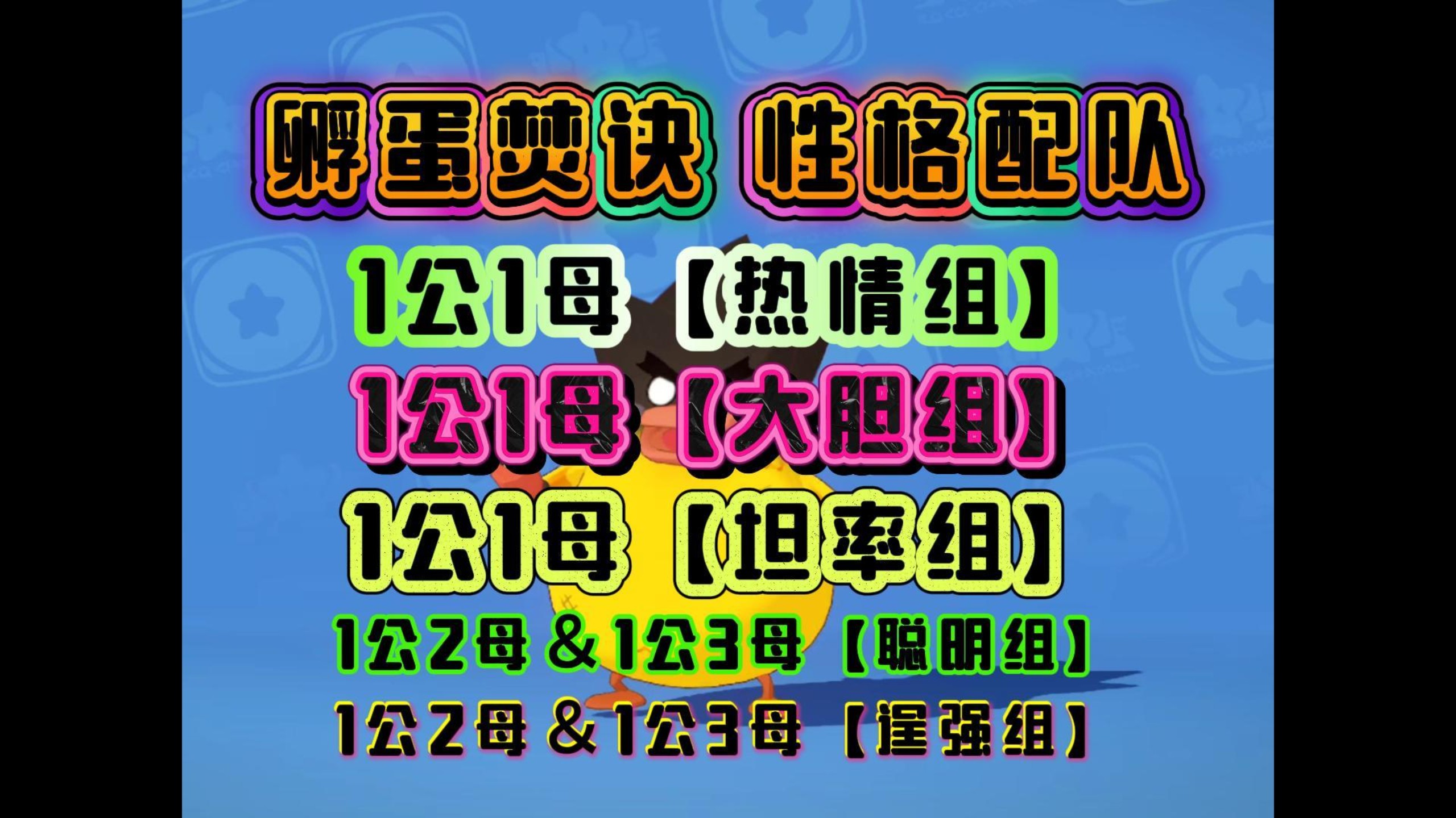 精灵孵蛋焚诀性格搭配【热情，大胆，坦率，逞强，聪明】 #洛克王国世界 #洛克王国世界正式上线 #洛克创作激励计划