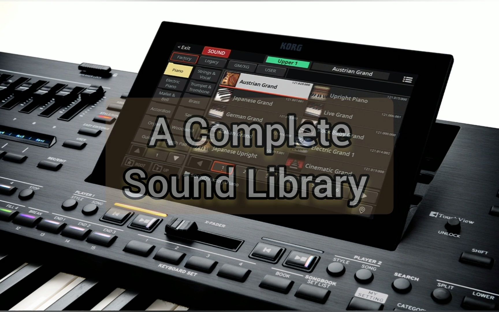 【第一键盘】Korg Pa5X编曲键盘全新功能和音色节奏试听