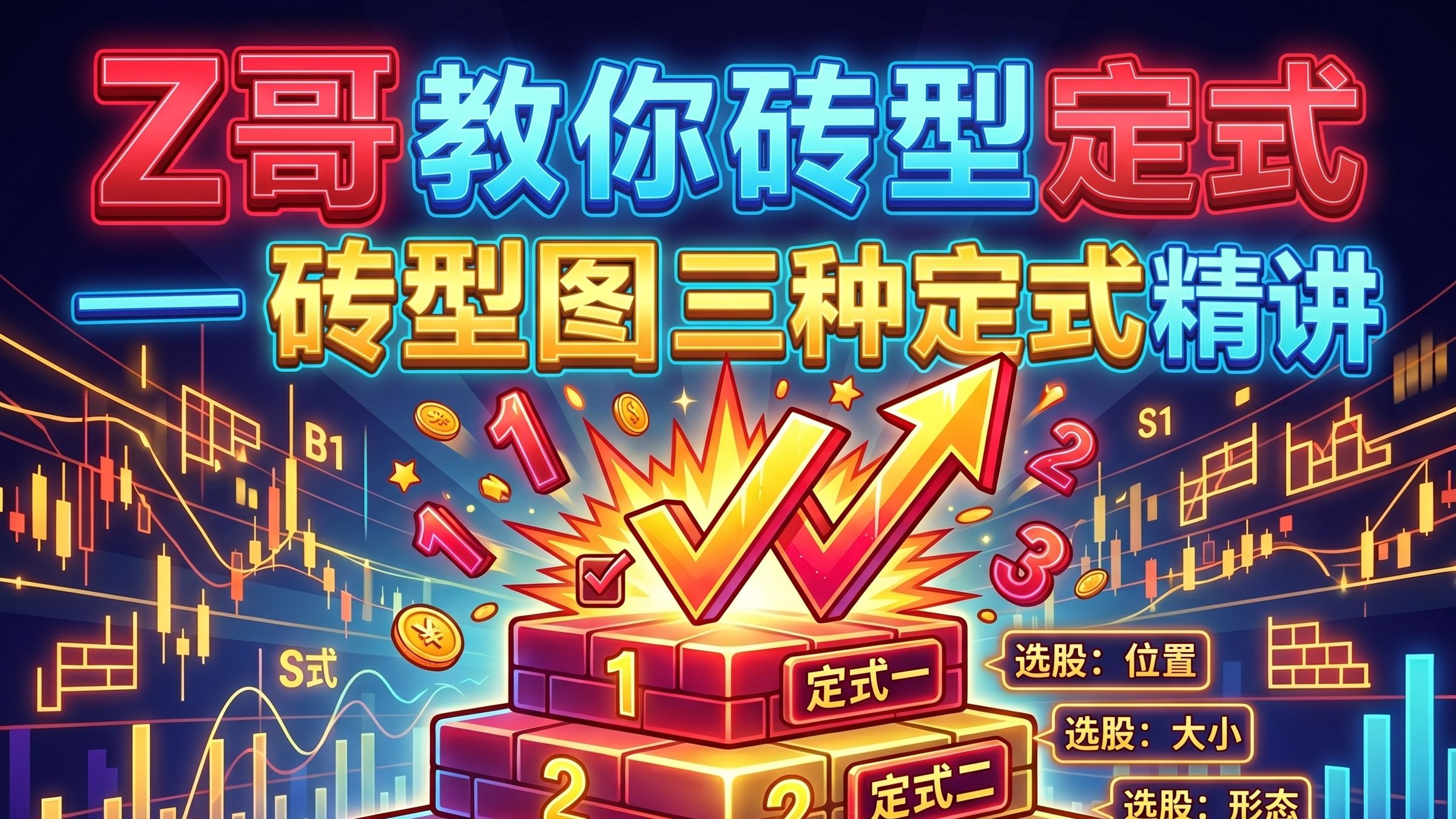Z哥教你掌握砖型战法 — 三种定式精讲