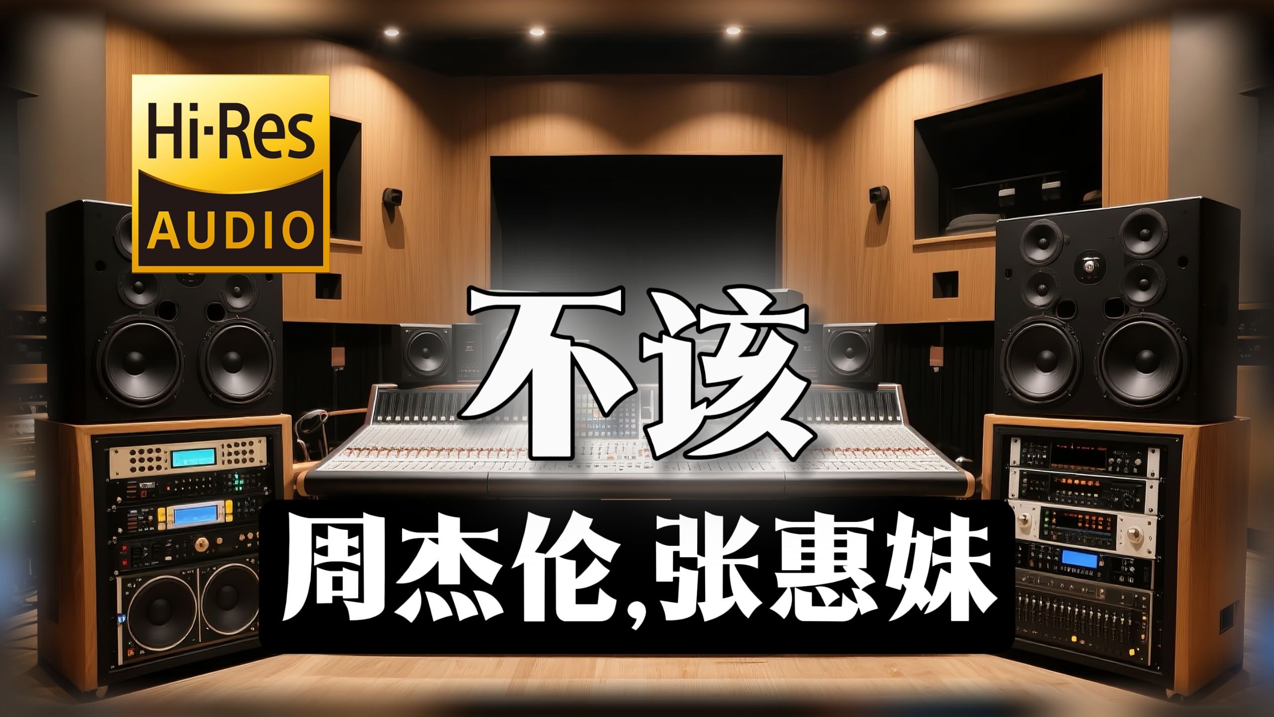 【𝐇𝐢-𝐑𝐞𝐬无损音质】｜《不该》- 周杰伦,张惠妹 -‘缘若尽了 就不该再重来’