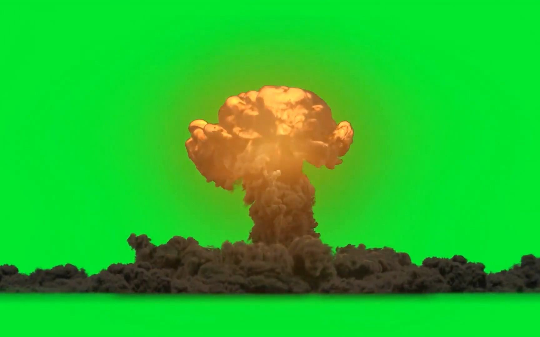 绿幕抠像带声效各类爆炸效果视频素材