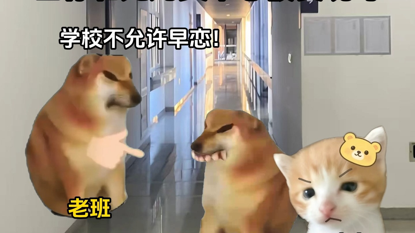 当你和死对头早恋被发现时