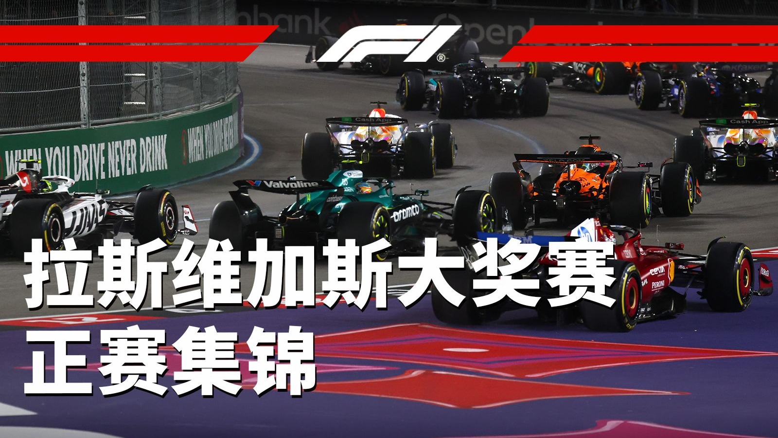 以混乱开局，以维斯塔潘获胜结尾【2025 F1拉斯维加斯大奖赛正赛集锦】