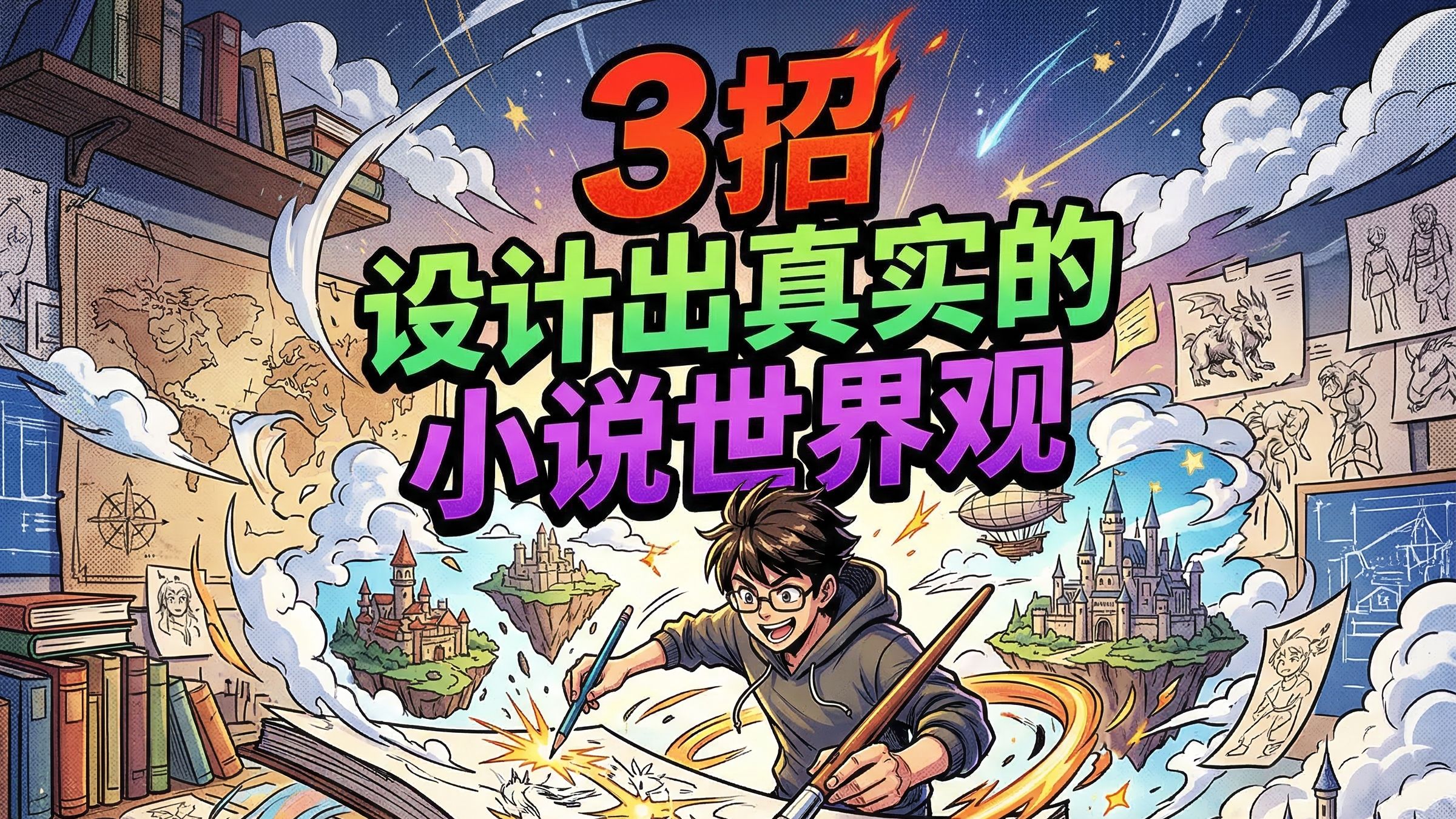 3招设计出真实的小说世界观