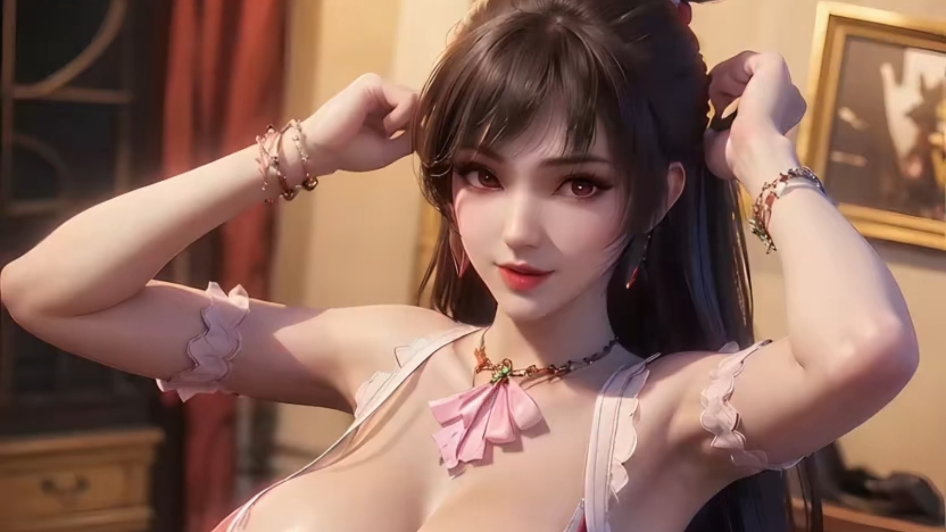 AI 少女小舞 动图