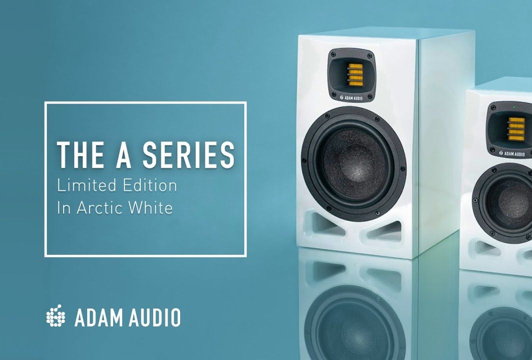 全新发布: A4V 和 A7V 白色限量版录音室监听音箱｜ADAM AUDIO