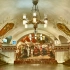 绝美地铁站：莫斯科地下宫殿巡游
