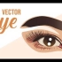 Adobe Illustrator教程：如何绘制矢量眼睛