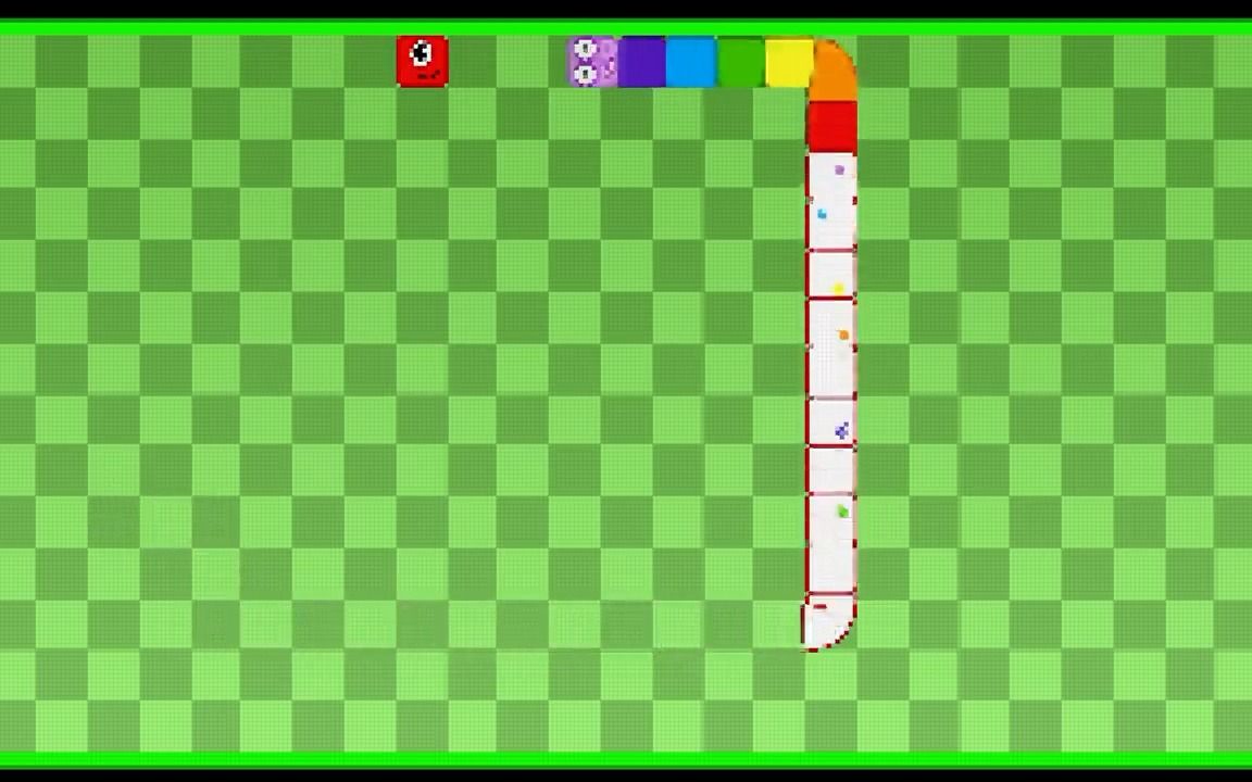 Snake Pixel Game - Numberblocks Animation 