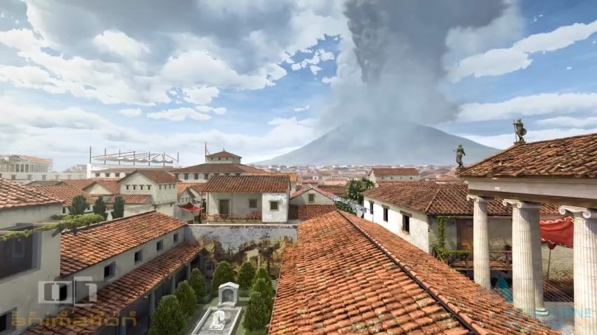 庞贝的那天——摄像头记录庞贝末日火山喷发