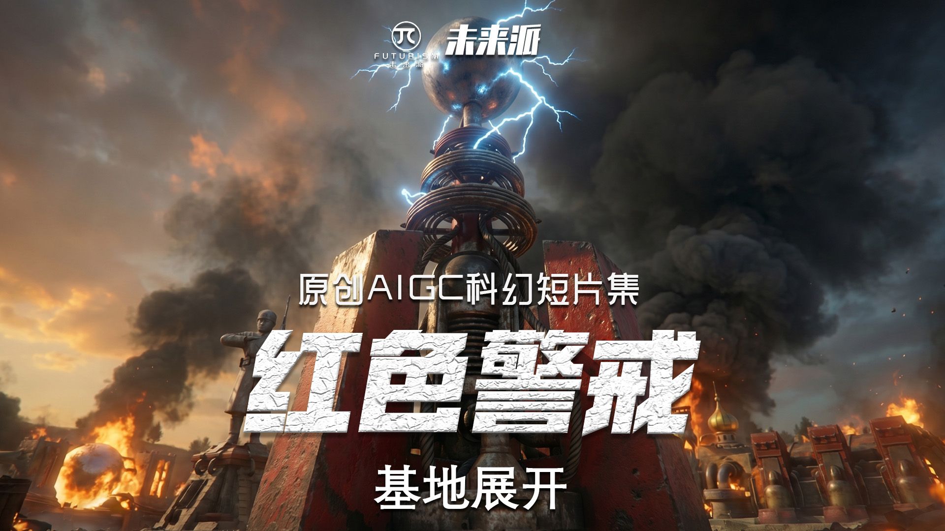 红色警戒-基地展开 基地车遁入荒原，绝地重建防线！