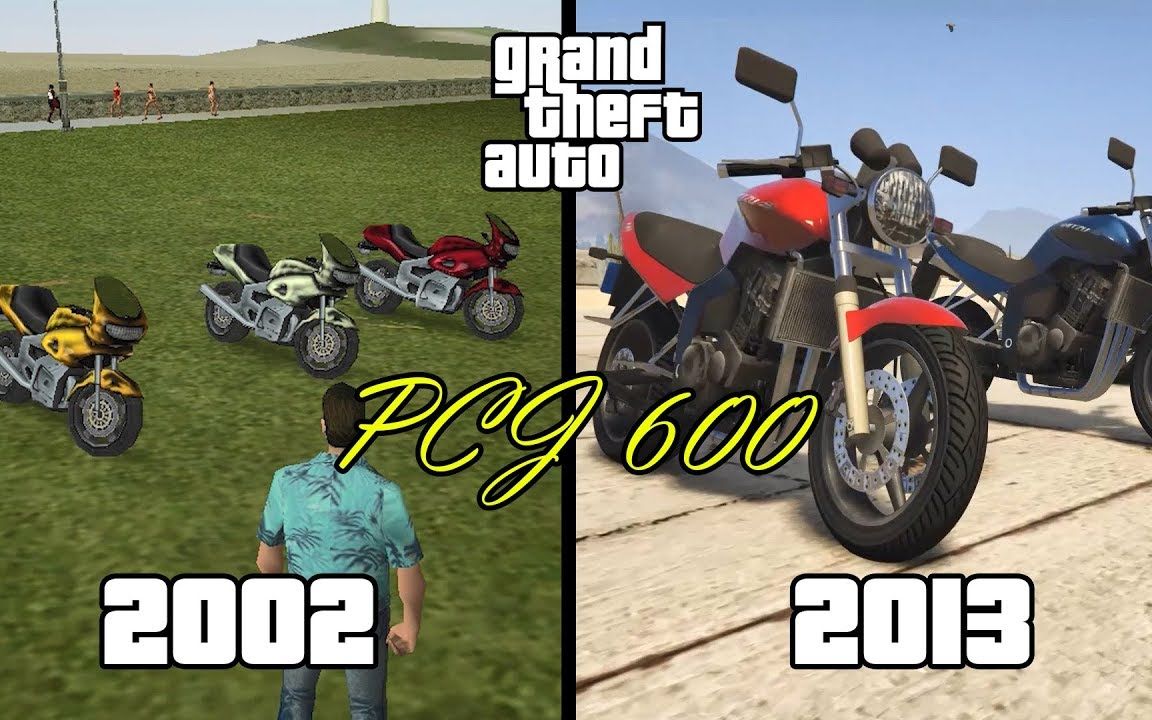 gta系列中所有pcj600摩托车的演变史