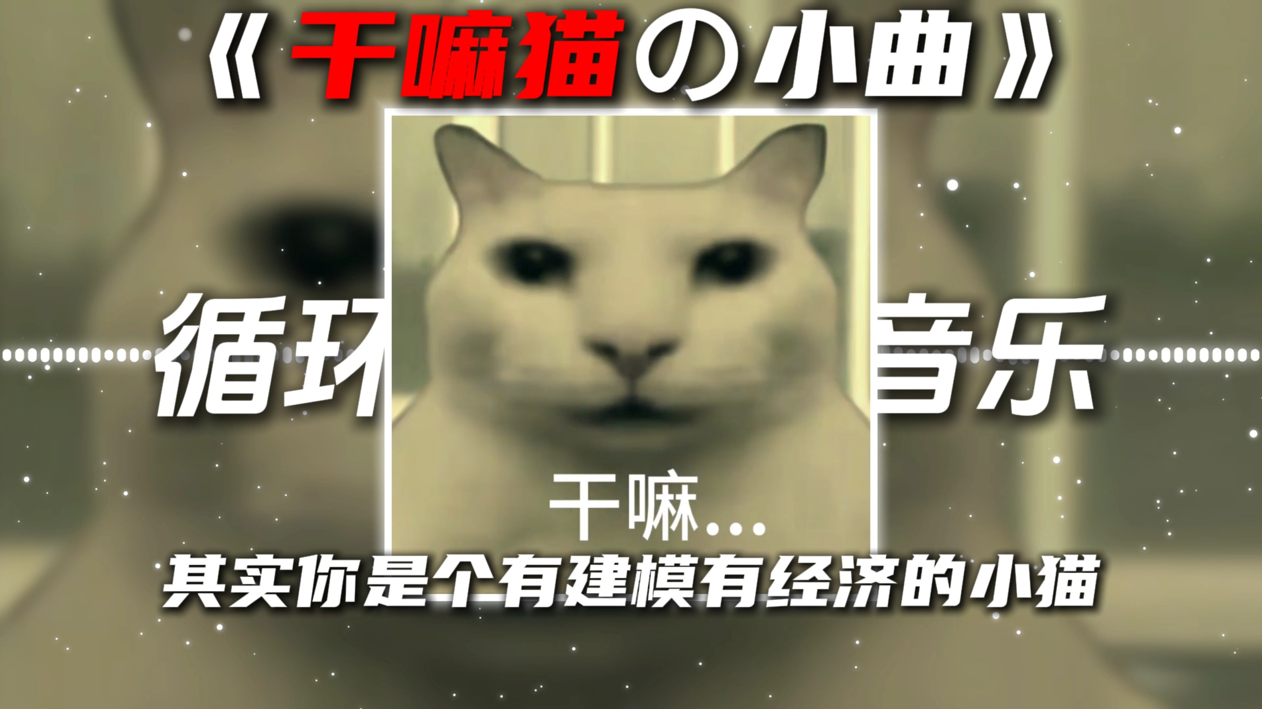 循环歌单|《干嘛猫の小曲》《旮旯给木の小曲》你最近还好吗DJ