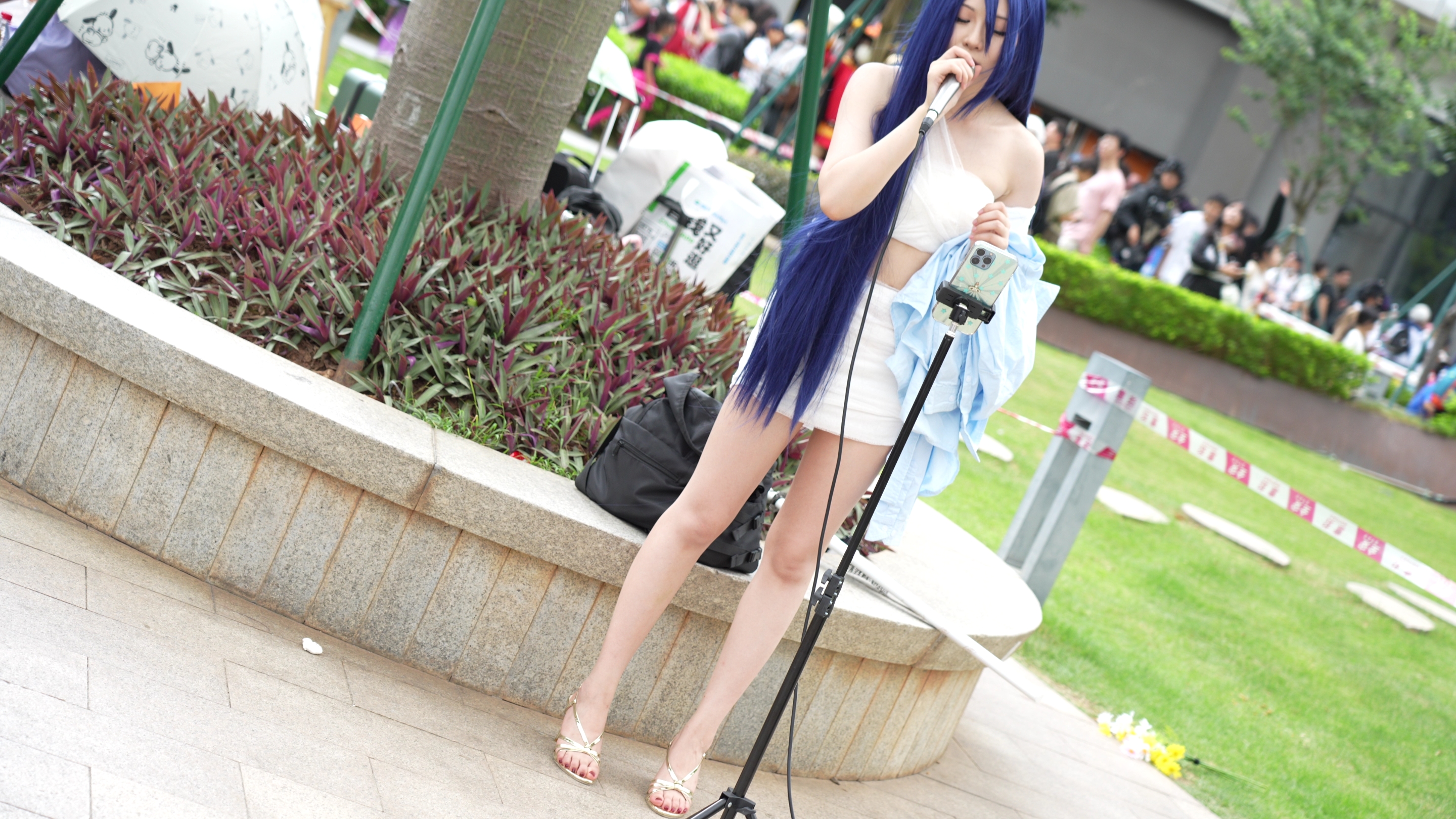 [Stealing Star September Sky Cang Yue cos] - I just want to sing, it's all about being happy, sleep what sleep get up and get high. (Firefly Comic Con rd)