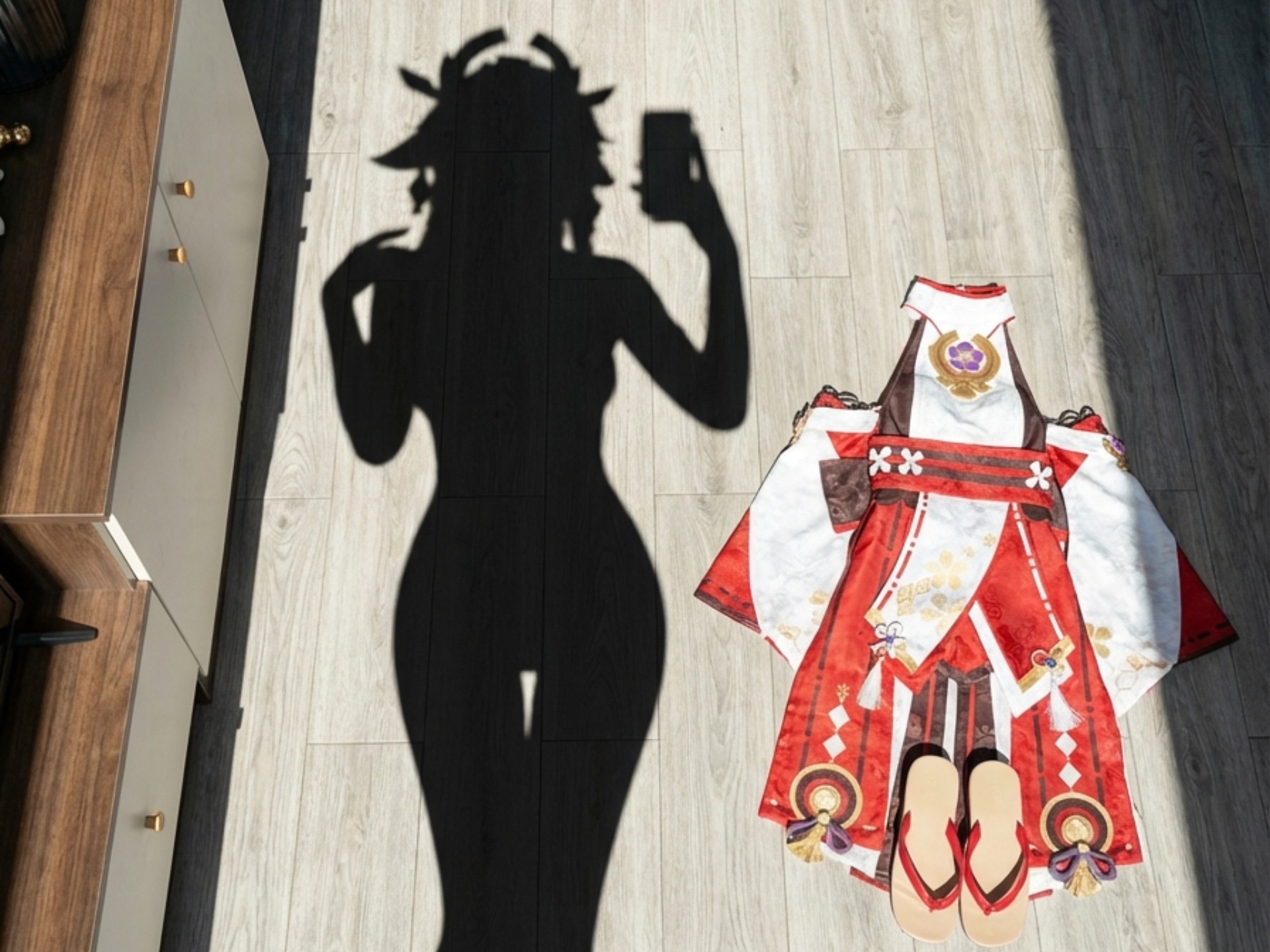 拍完要干嘛？八重神子COS