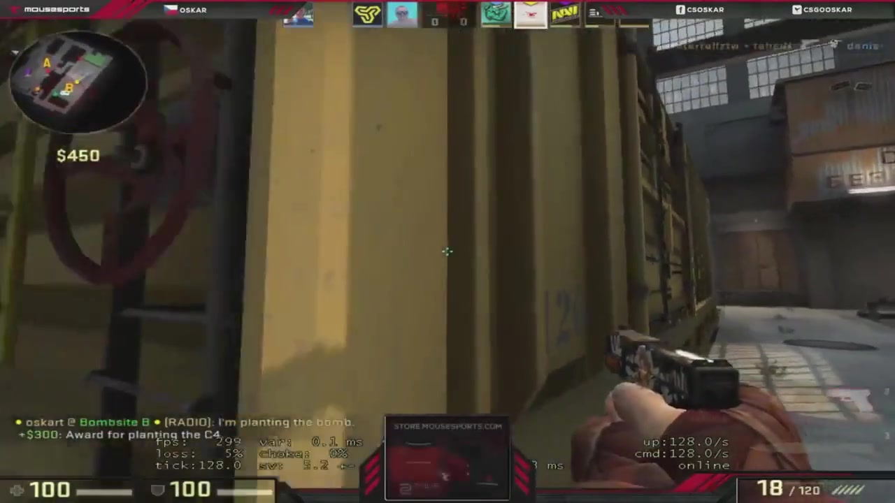csgo - mouz oskar, s1mple fpl列车停放站直播视频