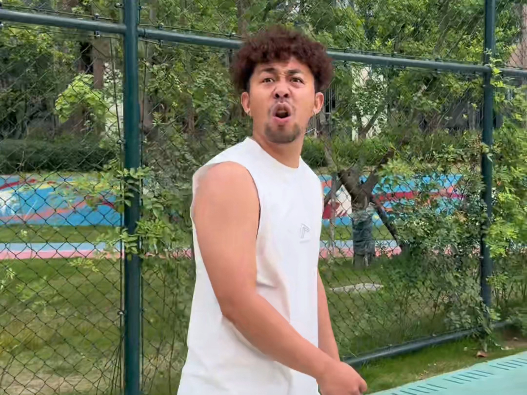 喷子哥是如何打球的