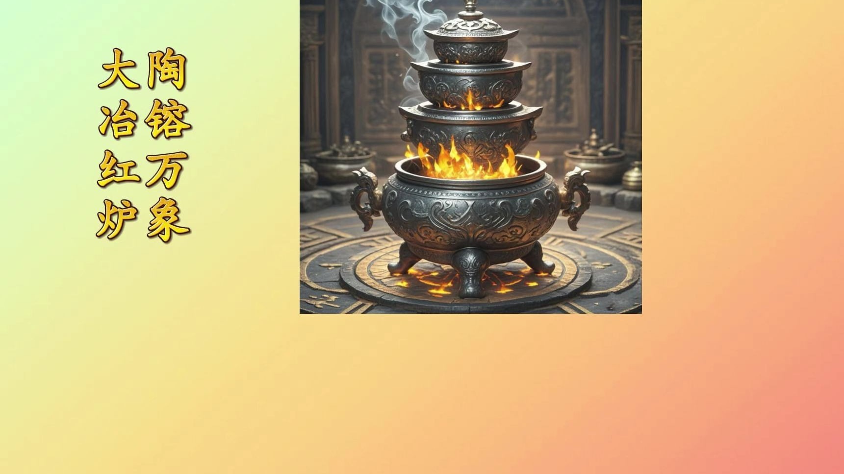 体佛法师开示：大冶红炉 陶镕万象