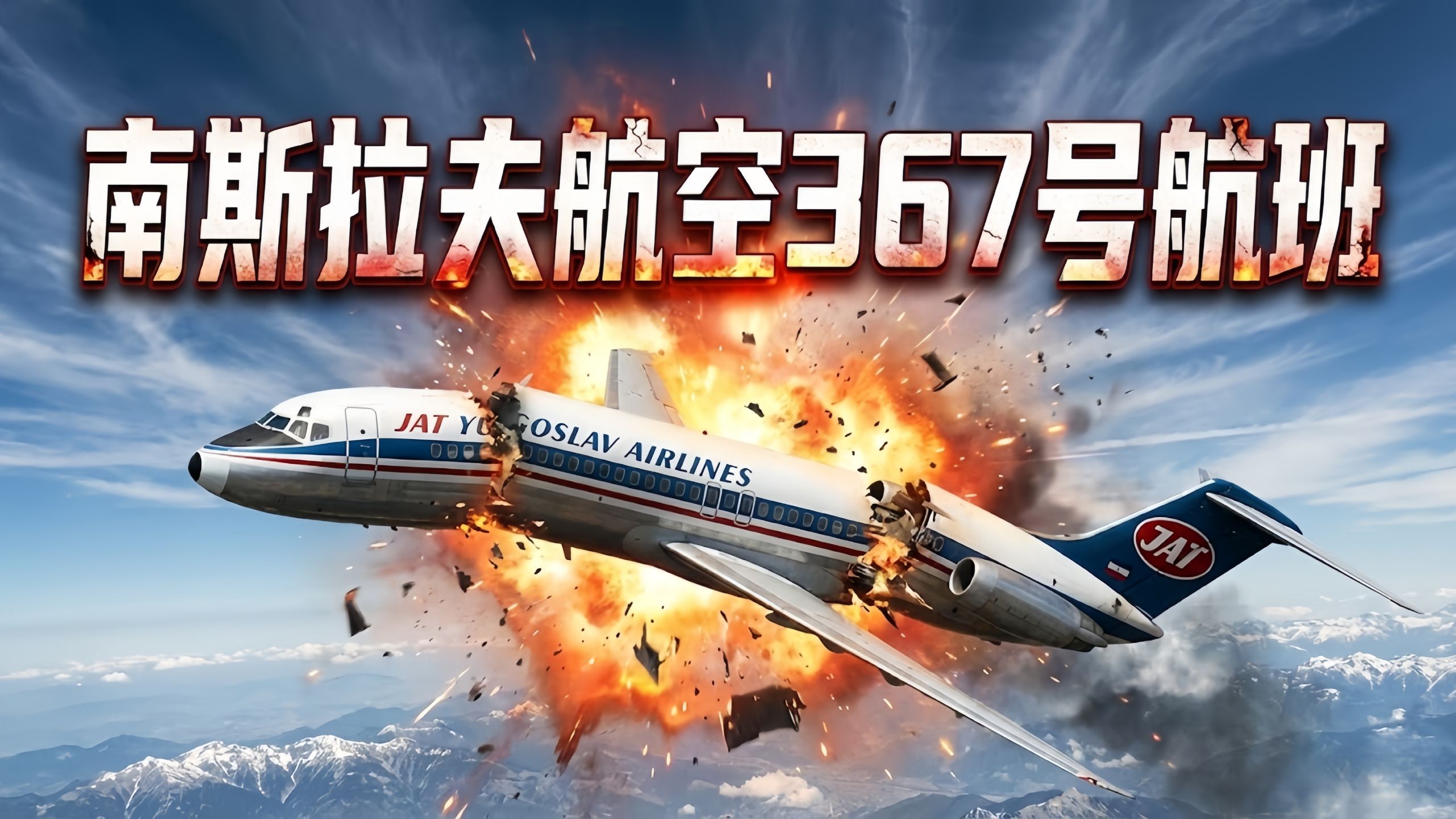 万米高空解体无伞坠落，全身粉碎性骨折却奇迹生还？揭秘人类航空史最大BUG，南斯拉夫航空367号航班事故