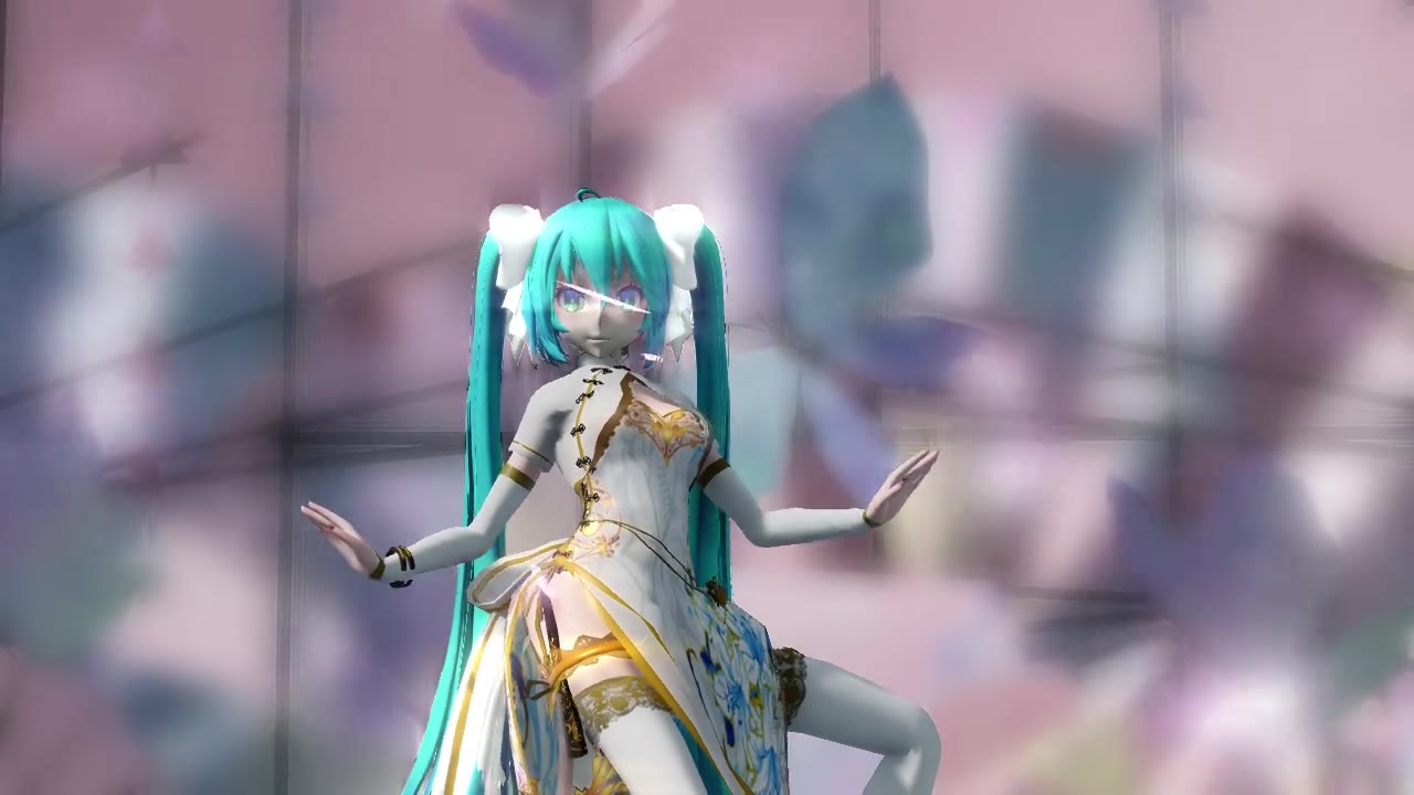 [桃花旗袍mmd]有美人兮,见之不忘,思之如狂