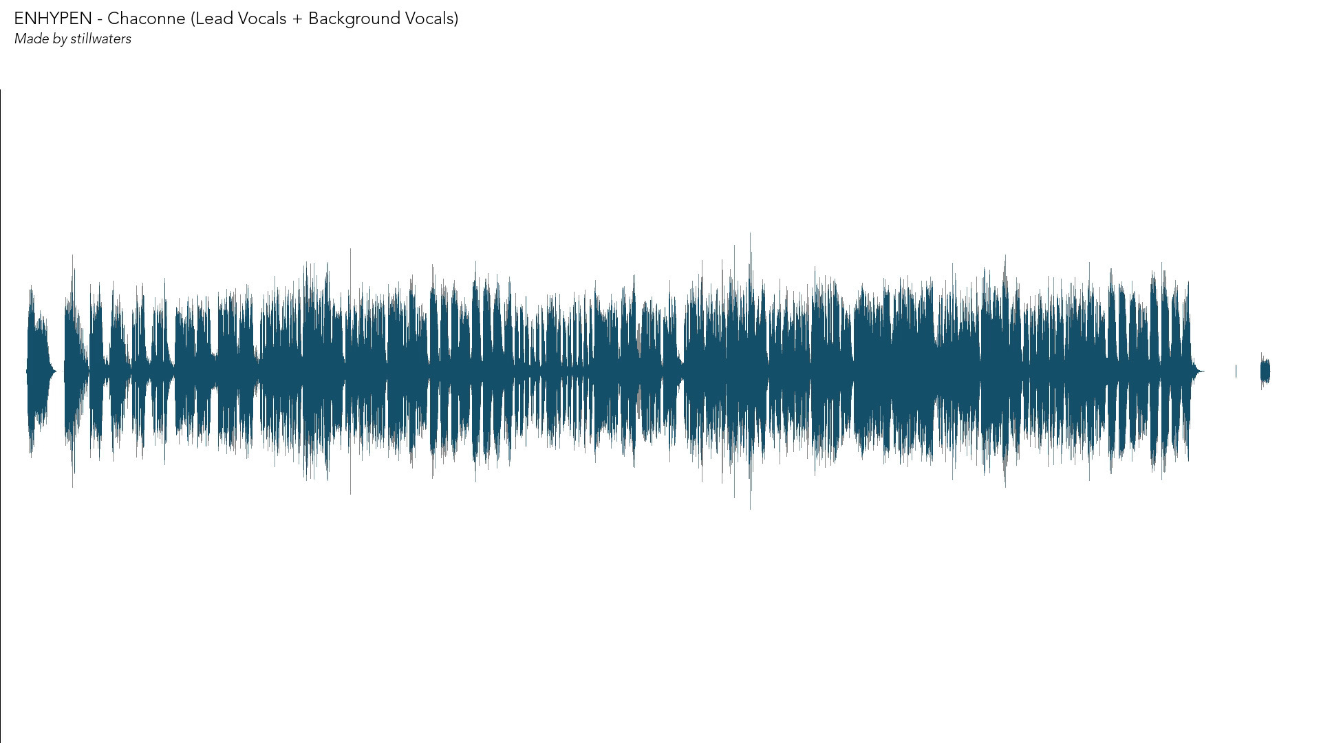 ENHYPEN - Chaconne (音轨分离)