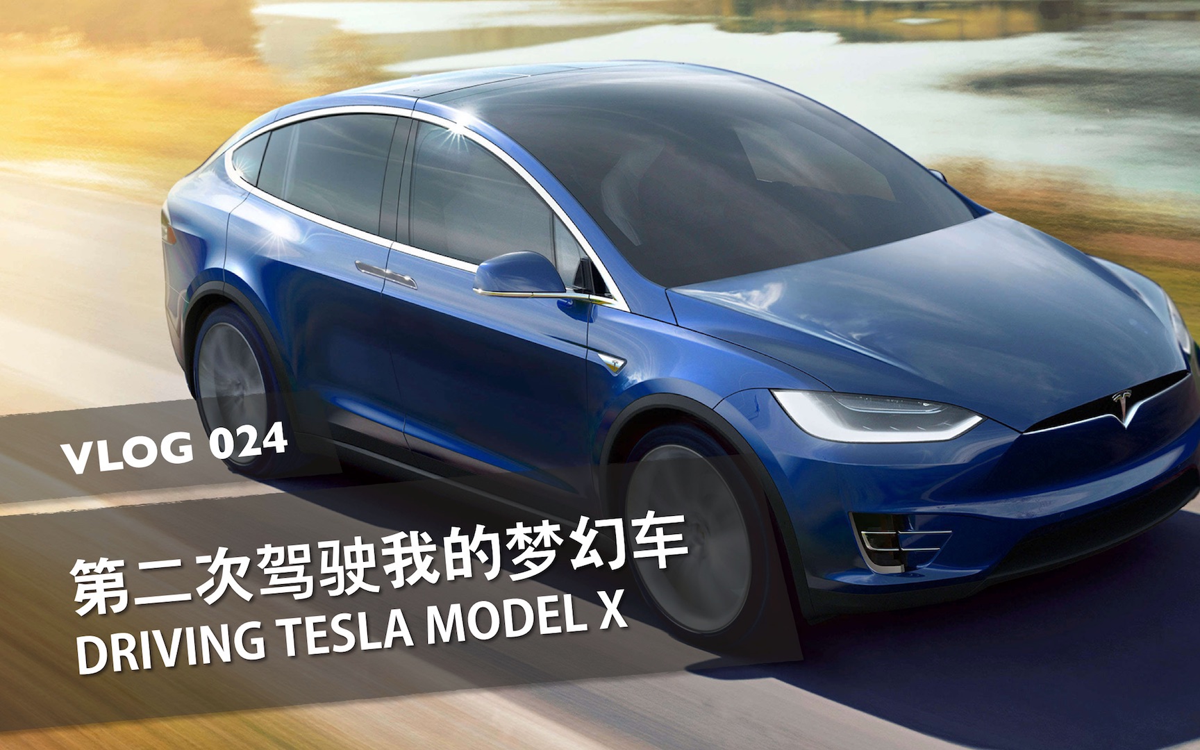 Vlog Model X Driving Tesla Model X Bilibili