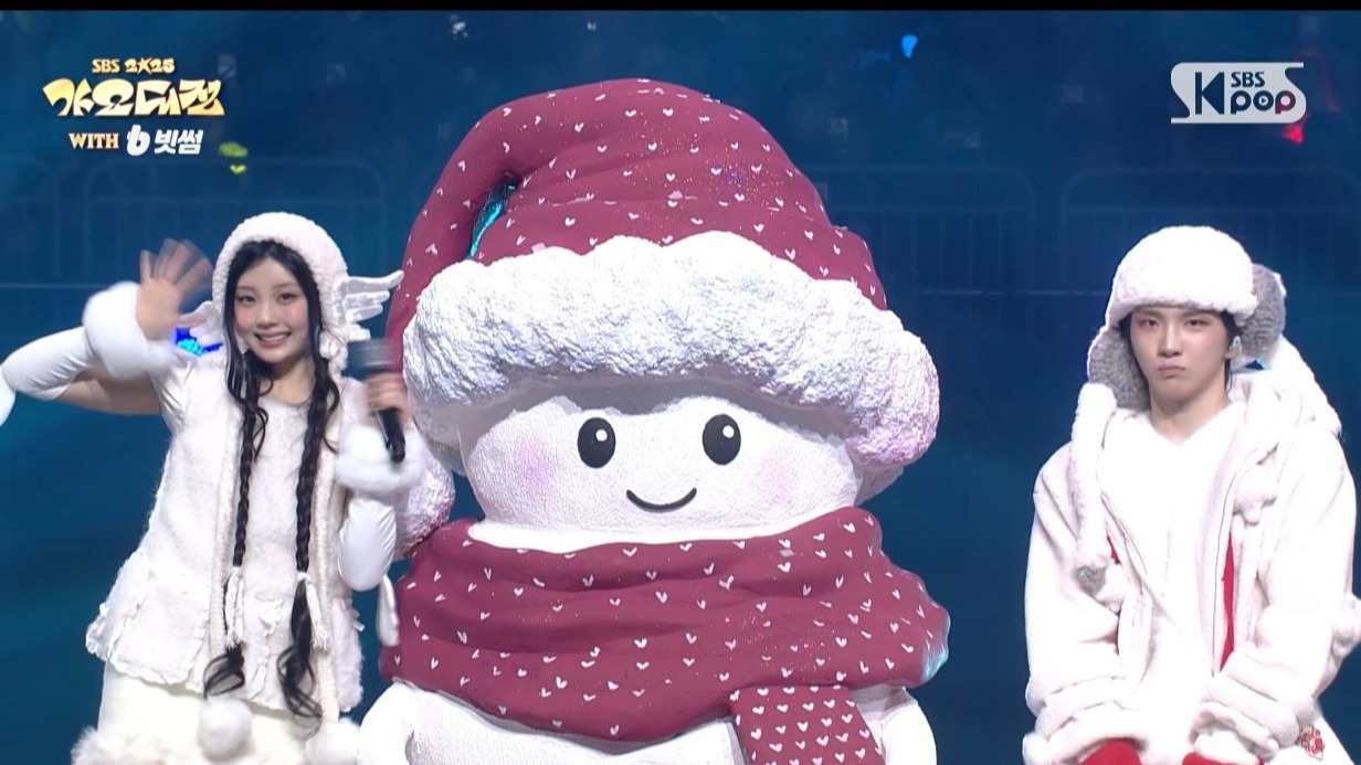 金云鹤+李沅禧Cover Early Merry Christmas 2025歌谣大战舞台