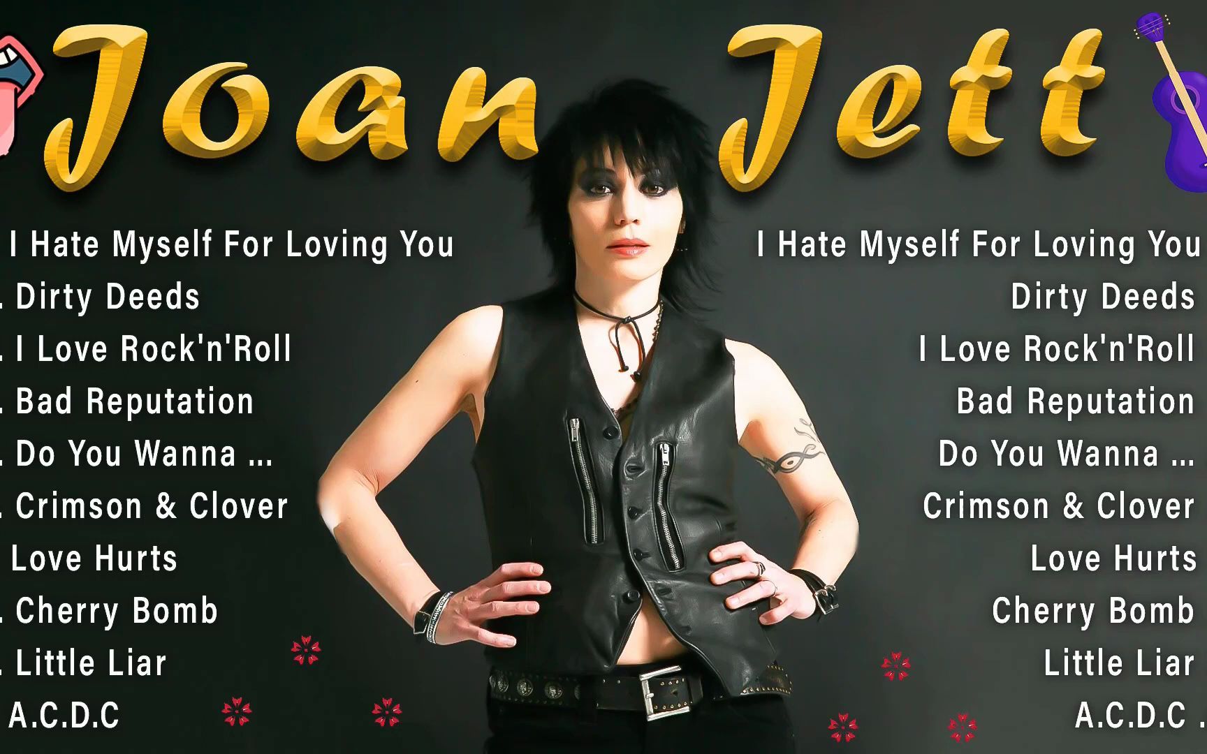 琼·杰特 美国著名艺人 joan jett greatest hits full album best
