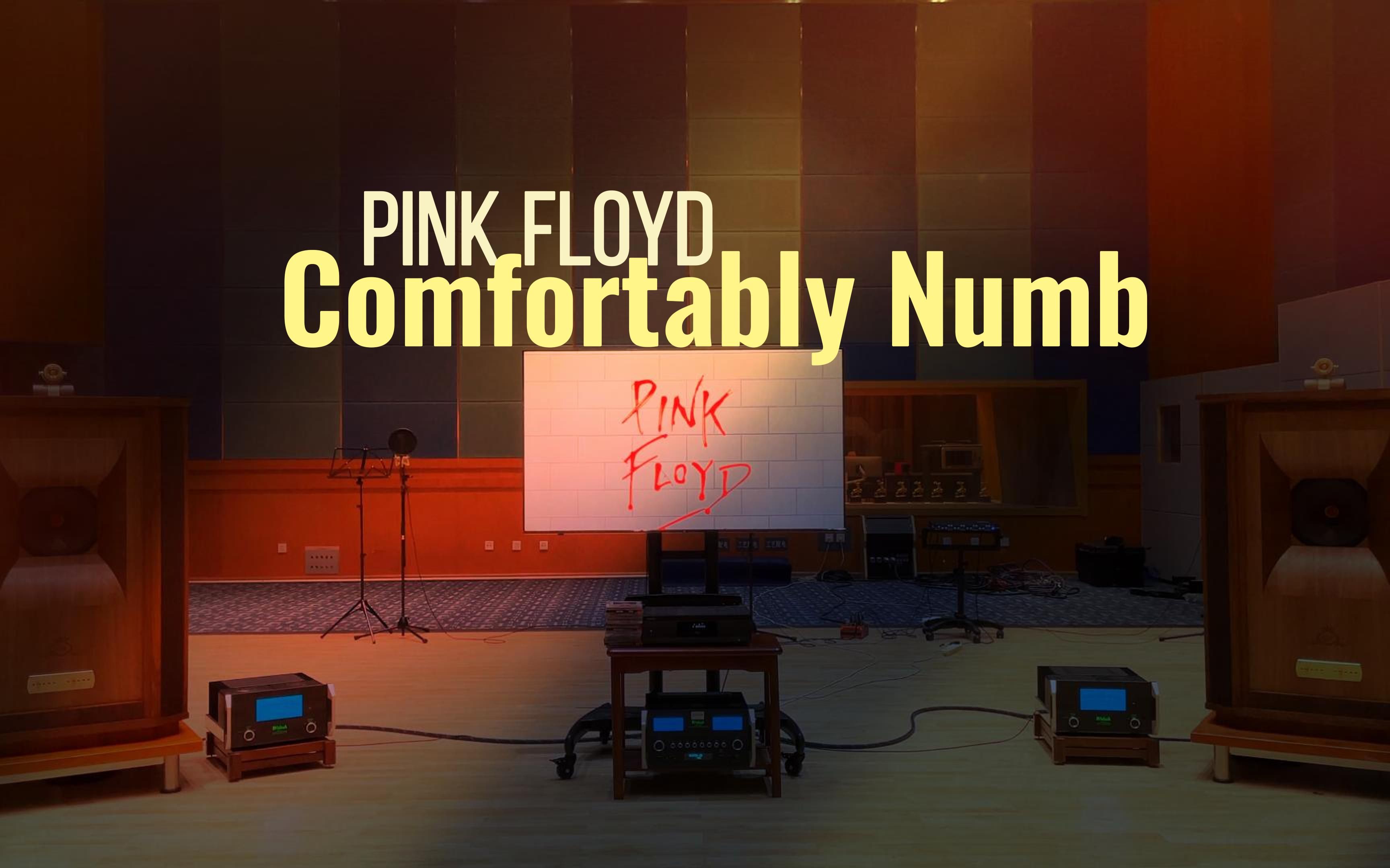 百万级装备听《Comfortably Numb》- Pink Floyd 平克·弗洛伊德【Hi-Res】