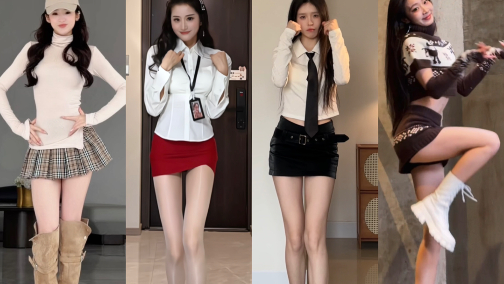 【腿腿】《短裙》全身接力！没有一个不喜欢的！